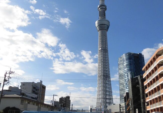 東京スカイツリーの眺めはなかなかの景観