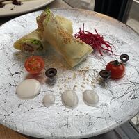 本日のシェフのライブクレープ