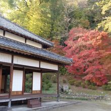 南関御茶屋跡と紅葉