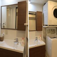 洗濯機・乾燥機がある洗面所