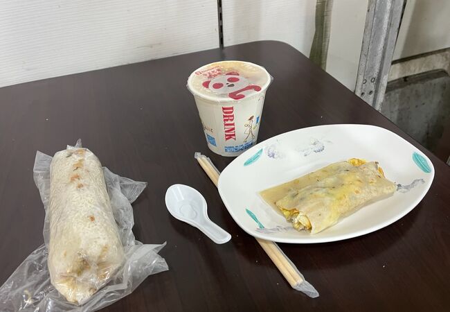 最後の朝食を頂きました