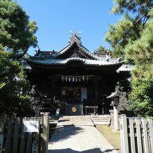 荏原神社拝殿