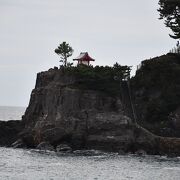 桂浜にあるお宮さん