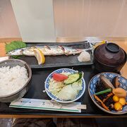 秋刀魚の塩焼き定食！