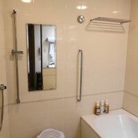 洗い場が別なのがうれしいバスルーム