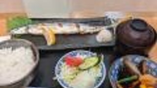 秋刀魚の塩焼き定食！