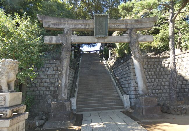 東京十社の一つで大黒天を祀る