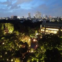 部屋からの夕景