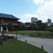 明治時代に造られた日本庭園