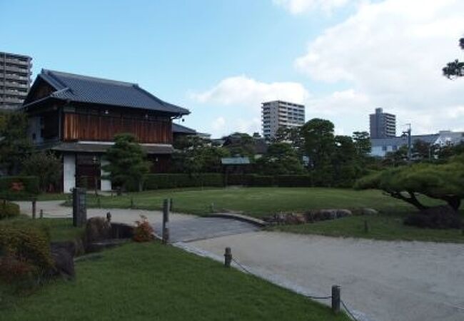 明治時代に造られた日本庭園