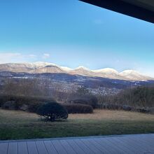 ロビーからの眺めです。