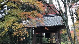 湖東三山最古の、紅葉の美しい寺