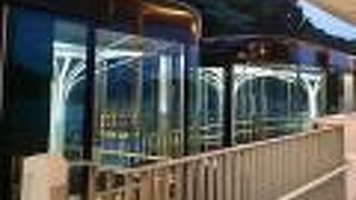 スロープカー初乗車！