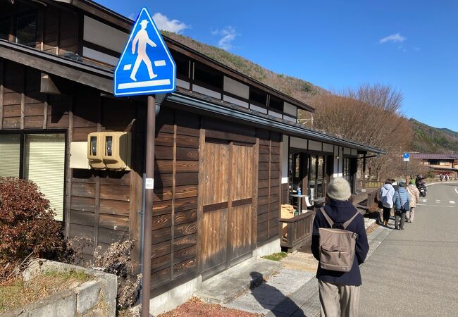 奈良井宿観光の駐車場