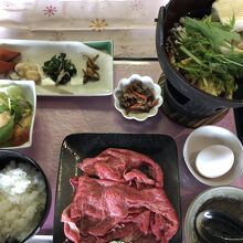 近江牛のすき焼き美味