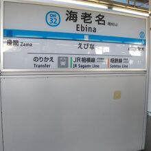 小田急線 海老名駅