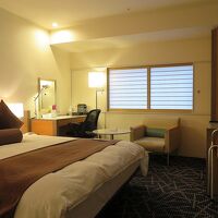 ダブルルーム、表示面積は22平米ですが、それ以上に感じます