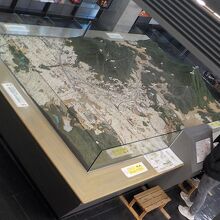 太宰府天満宮周辺の立体地図もあります。