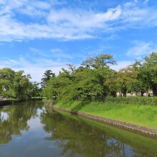 鶴ヶ岡城址公園