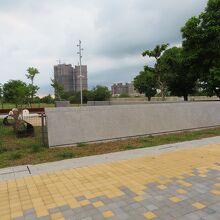 西門の城壁(舊城段牆)