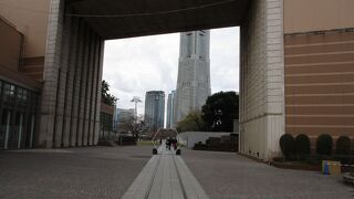 景色を眺めながら散歩