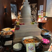 ビュッフェのお料理