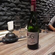 友人が持参した南ア産ワイン