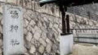 ふなや旅館の前の階段から！