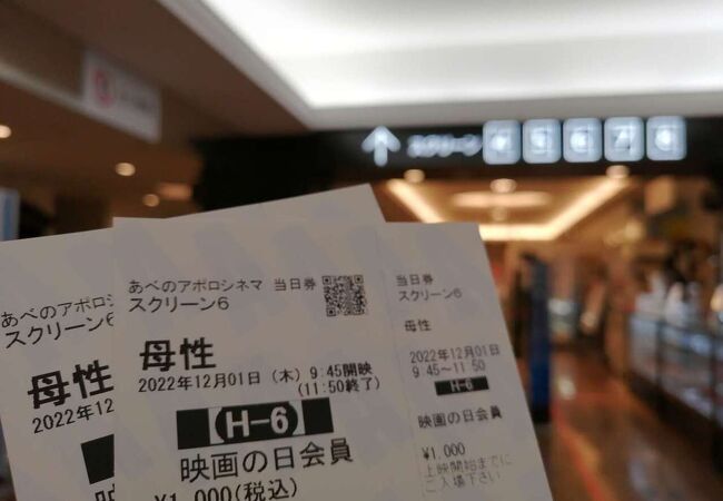 あべのアポロシネマ招待券12枚　190428-1 あべのアポロシネマ映画鑑賞券2枚の通販 by mash☆｜ラクマ