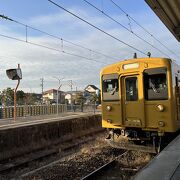 井原鉄道から乗り継ぎました