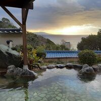 露天風呂（朝）