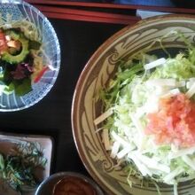 タコライスのサラダセット