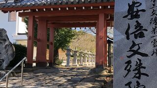 国宝の文殊菩薩は必見！