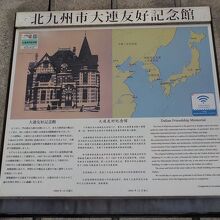 北九州市大連友好記念館の説明文