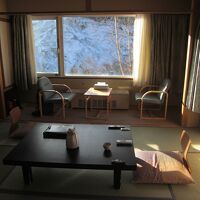 部屋からは空吹が見渡せる