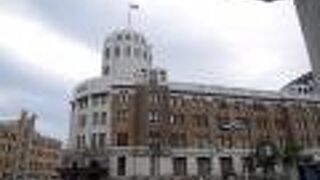 レトロな建物。