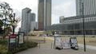 防災設備が整った新しい公園です