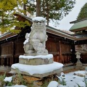 雪の琴似神社