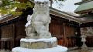 雪の琴似神社
