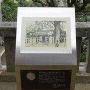 江戸時代、風光明媚な名所として有名だった待乳山聖天からも、スカイツリーを見ることができます。