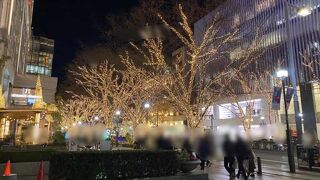 コロナ禍で久しぶりにイルミネーションを見ました