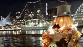 観覧車があるベイエリア