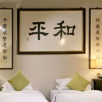 落ち着いた室内