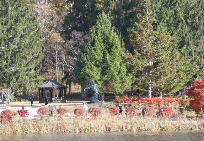 蓼科高原 芸術の森 彫刻公園