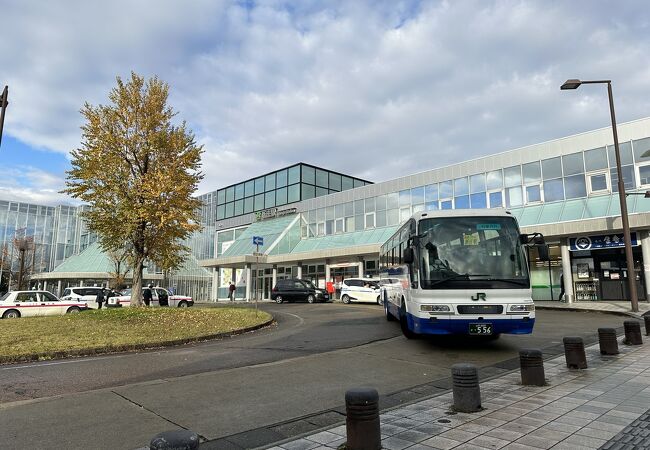 陸羽西線はバス代行運転中