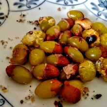 記念に拾ったぎんなん