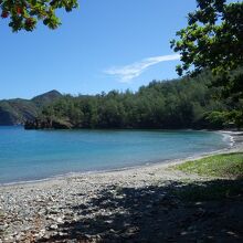 とても綺麗な海