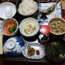 朝食（部屋食）