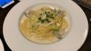 あさりと白菜のクリームパスタ