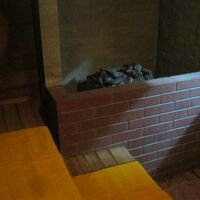 サウナも健在でした